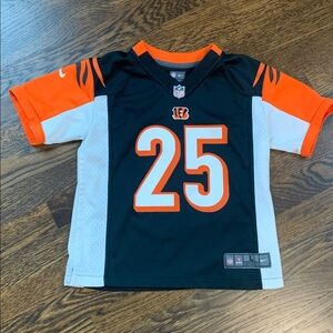 NFL Bengals Bernard 25 Jersey - Child Large